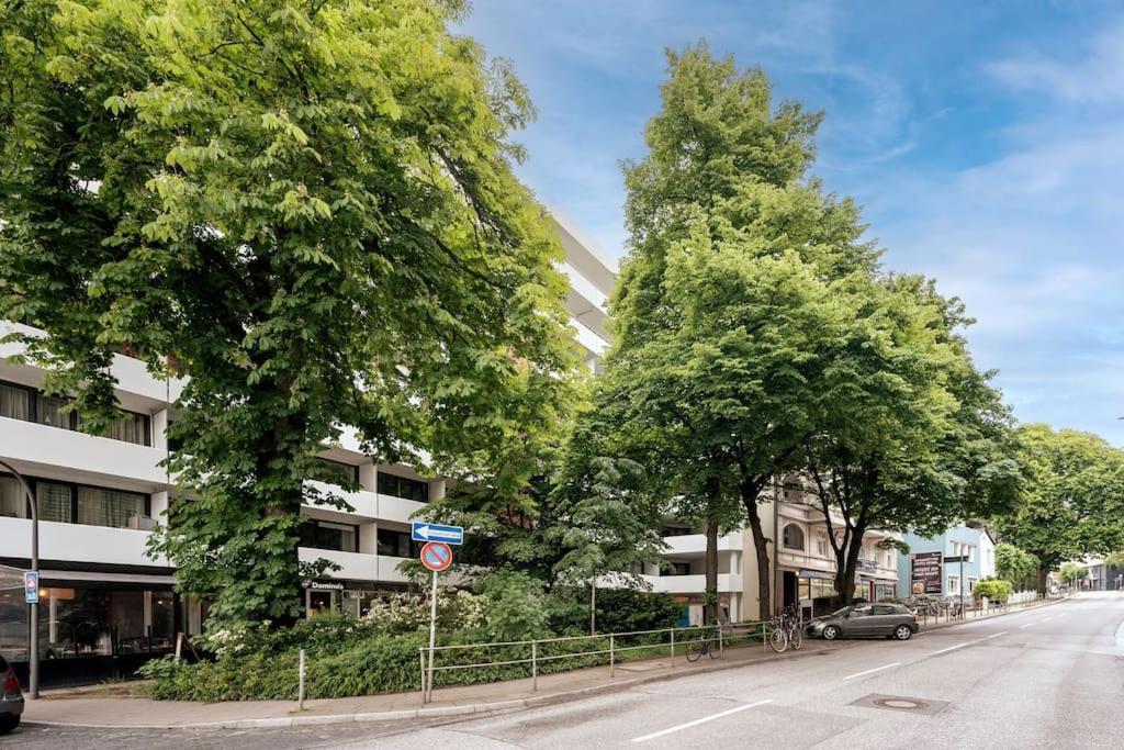 Hh 03 By Rockchair - Superhost Status - Modernes Apartment Mit Sonnigem Balkon & Premium Boxspringbetten In Winterhude - Hamburg Top Geheimtipp エクステリア 写真